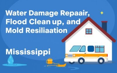 Water Damage Repair, Flood Cleanup, Mold Remediation, and Water Damage Restoration Mississippi