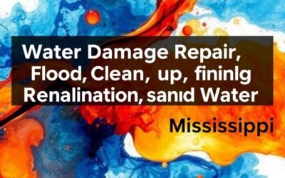 Water Damage Repair, Flood Cleanup, Mold Remediation, and Water Damage Restoration Mississippi